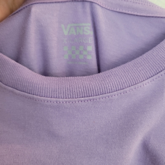 Vans L XL Purple Long Sleeve T-shirt.  Large. NWOT - Picture 4 of 6